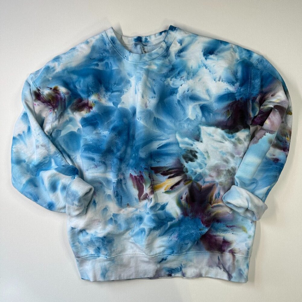 New Crewneck sweatshirt, hand dyed